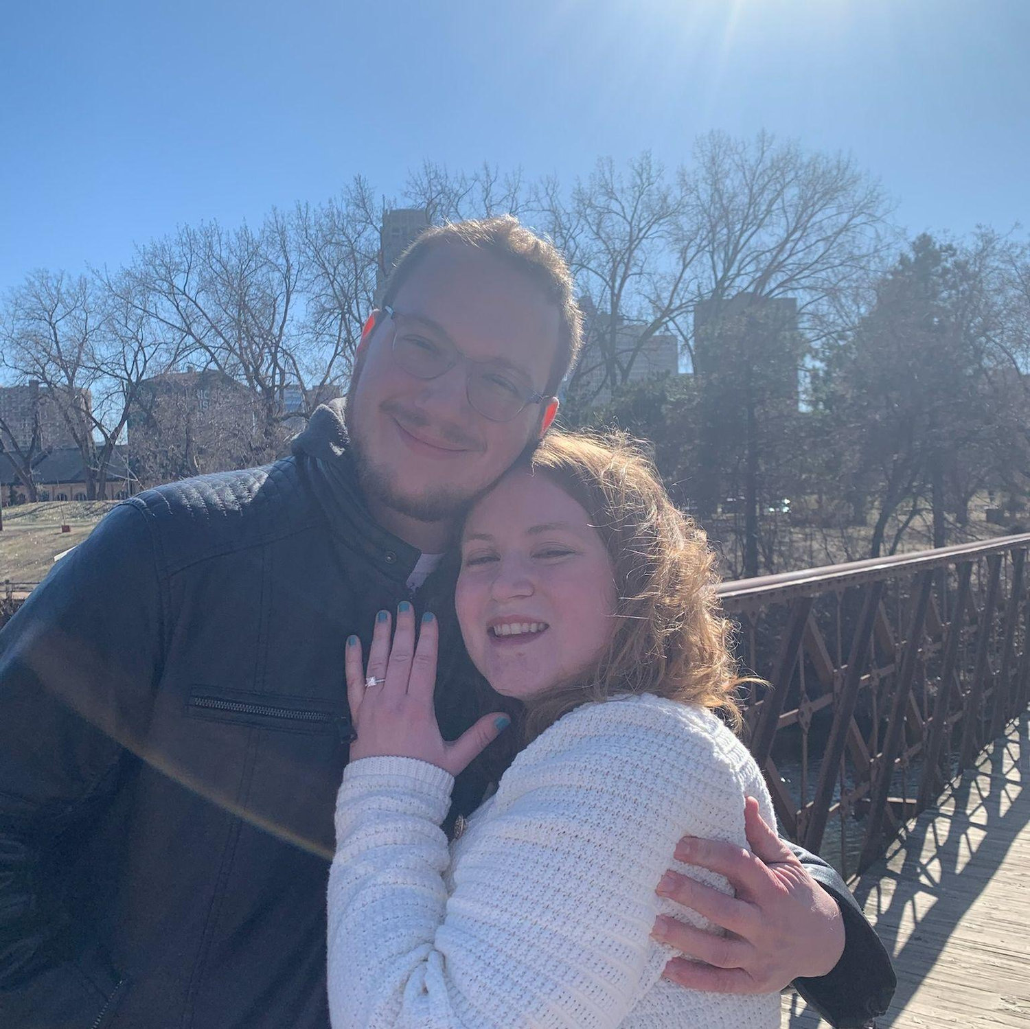 Right after we got engaged!