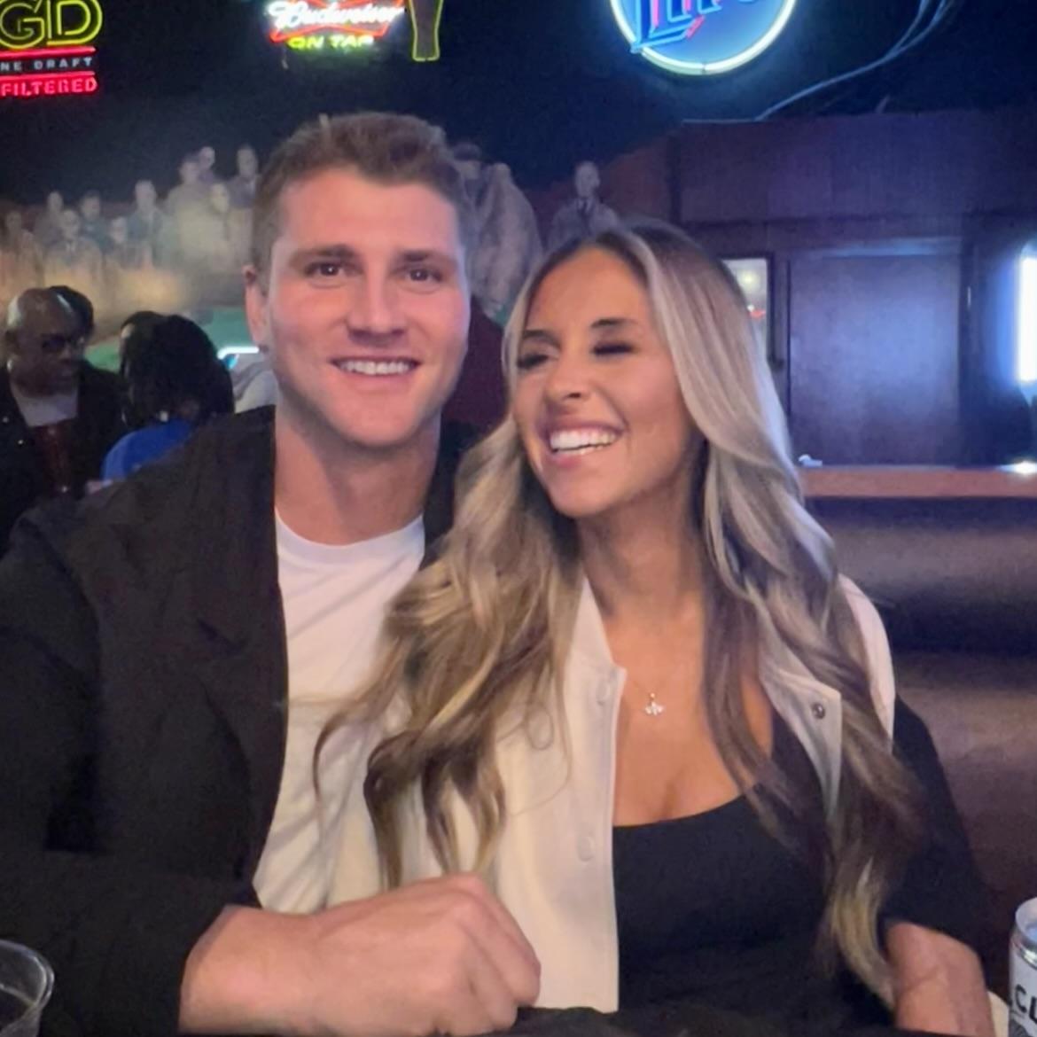 Our first photo together