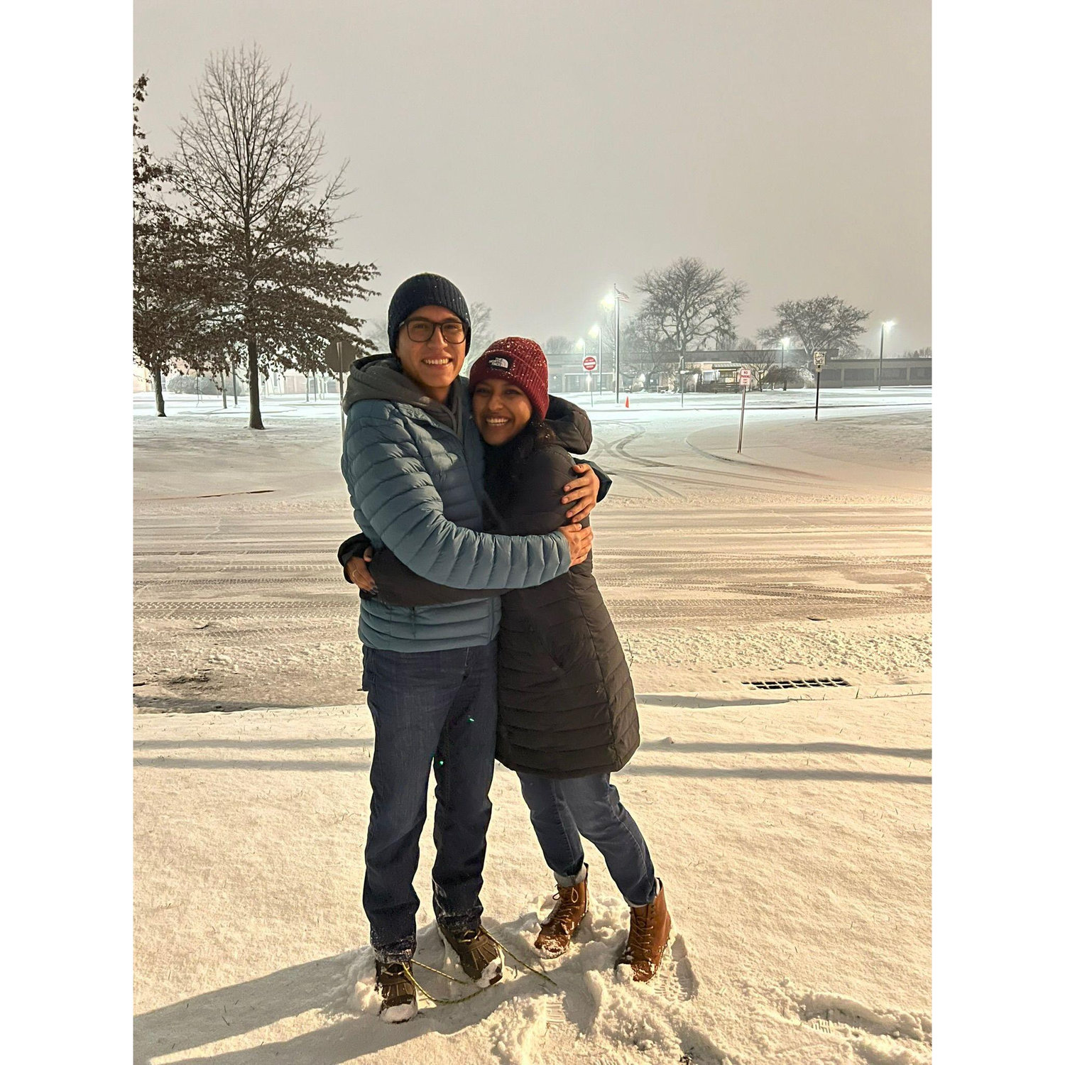 First snow day