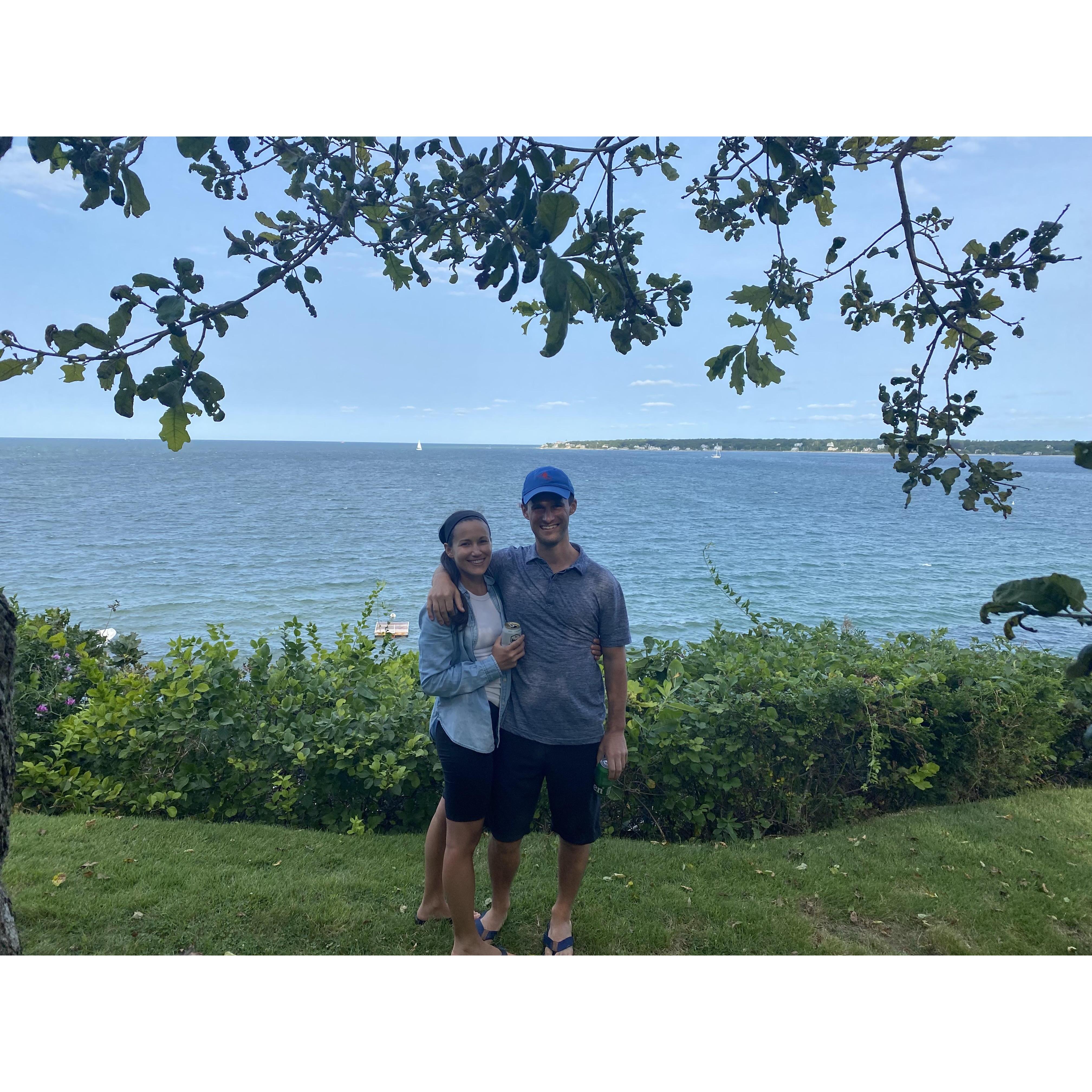 Making memories in Laura's hometown with close friends