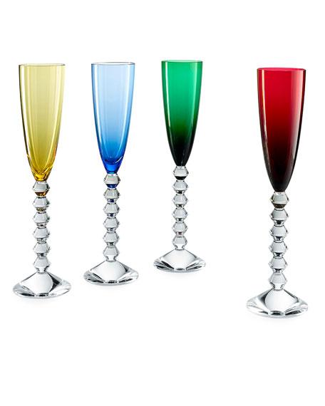BaccaratVega Flutissmino Champagne Flutes, Set of 4