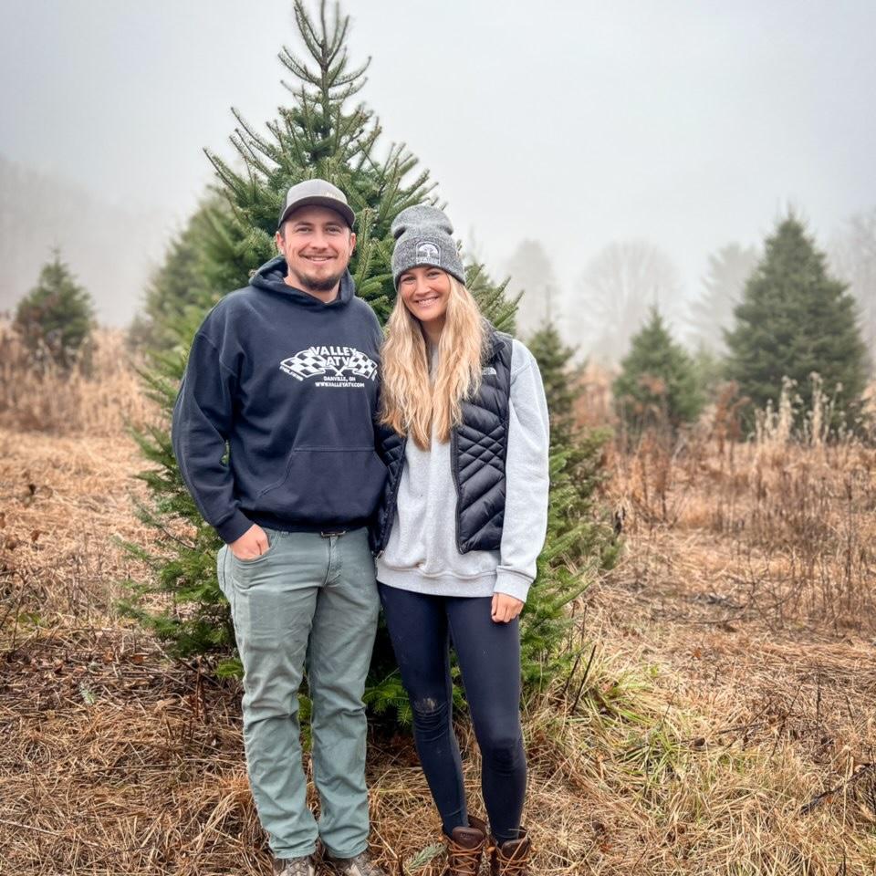 Yearly Christmas tree tradition