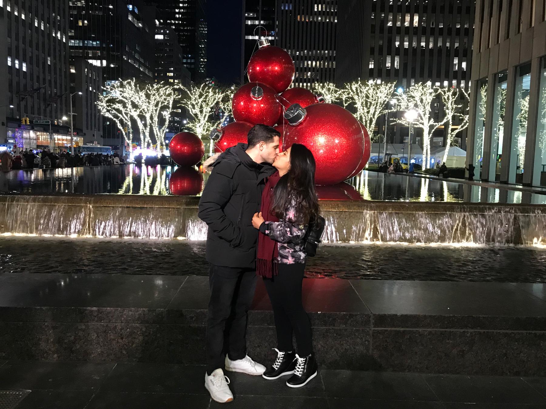 Our first Christmas together and the picture we used to tell people on social medias about our love. 12/2020