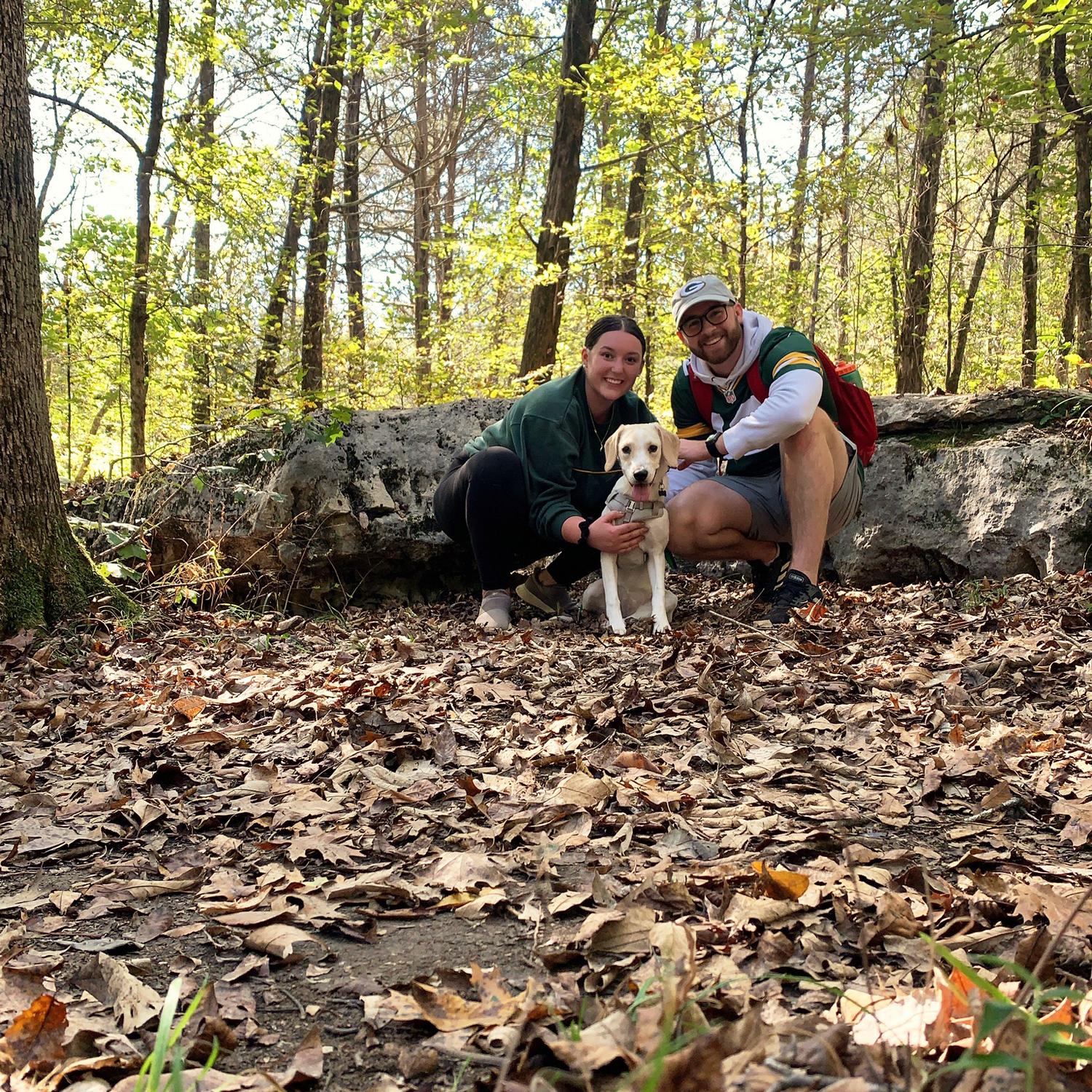 A trail we hiked a lot with Millie when living in TN!