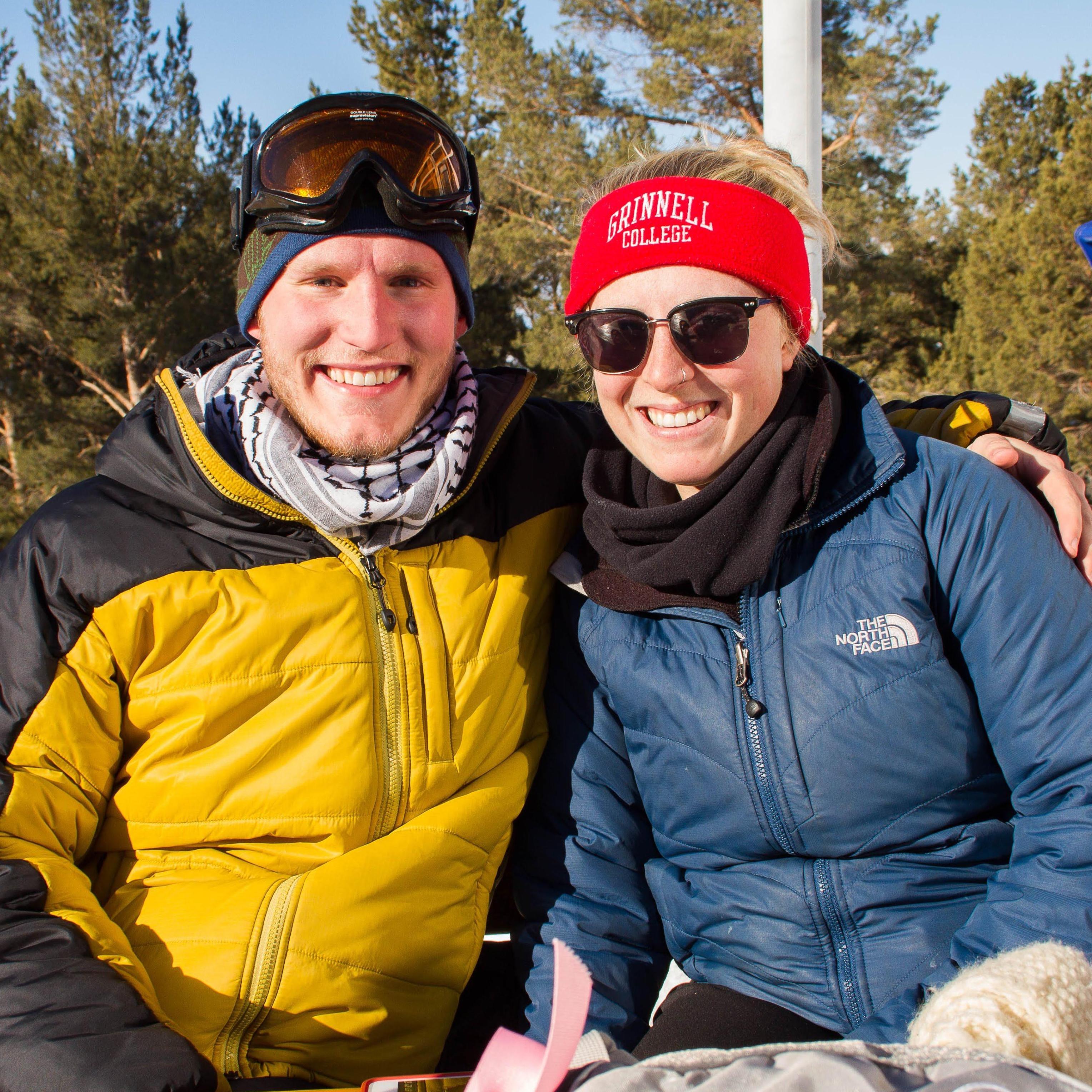 Skiing in Kyrgyzstan, 2014
