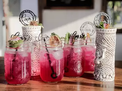 Large Mason Jars with Twine  CJ's Event Planning and Services, LLC