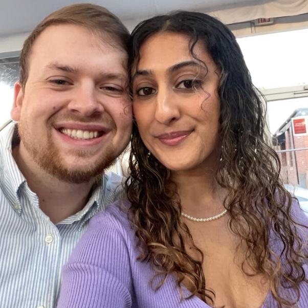 Our first Valentine's day in Charlotte.