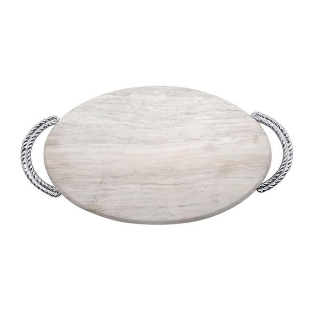 Mariposa Rope Marble Serving Board