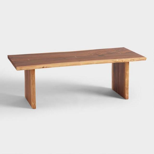 Live Edge Wood Sansur Coffee Table