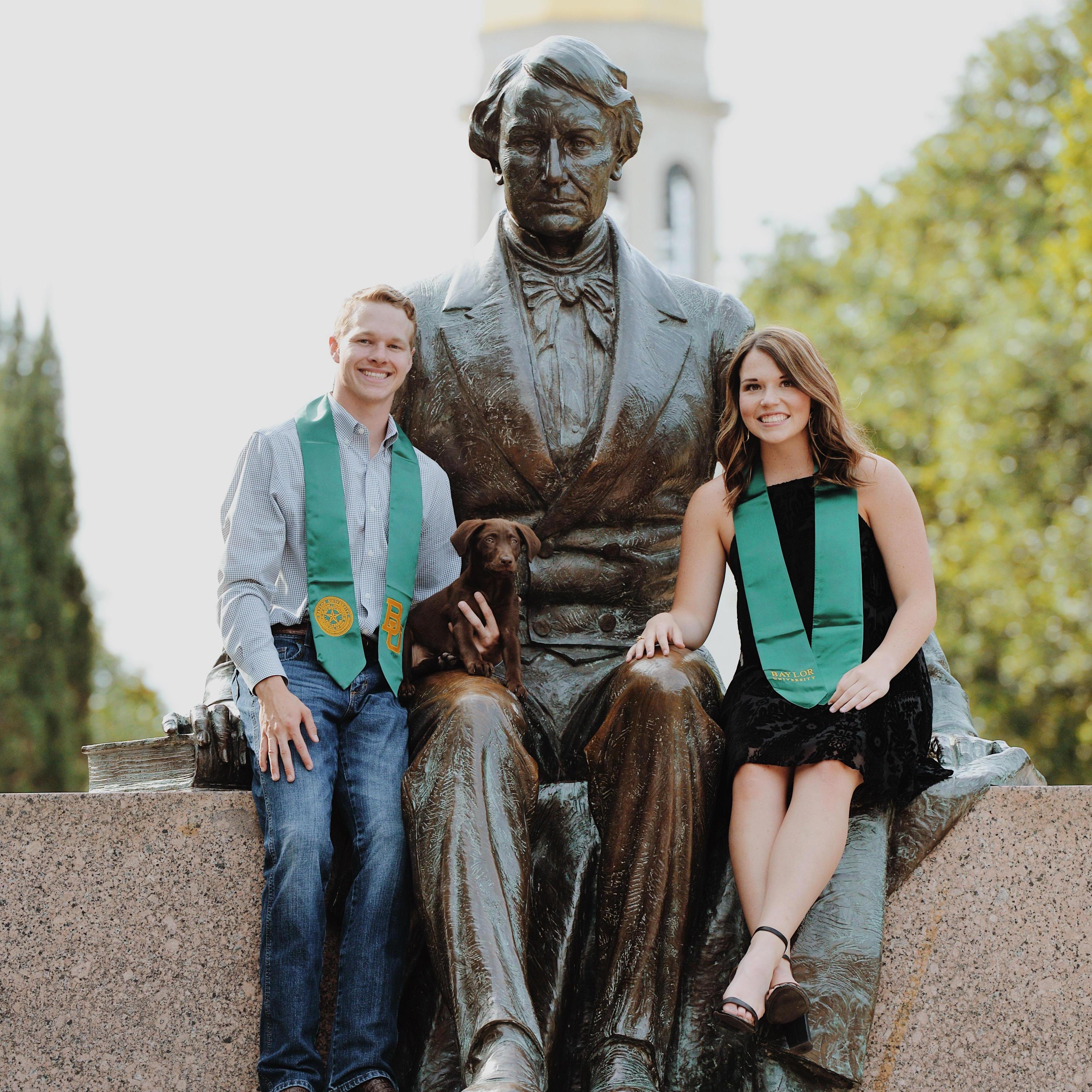 Graduation from Baylor and Baby Stella - May 11, 2020