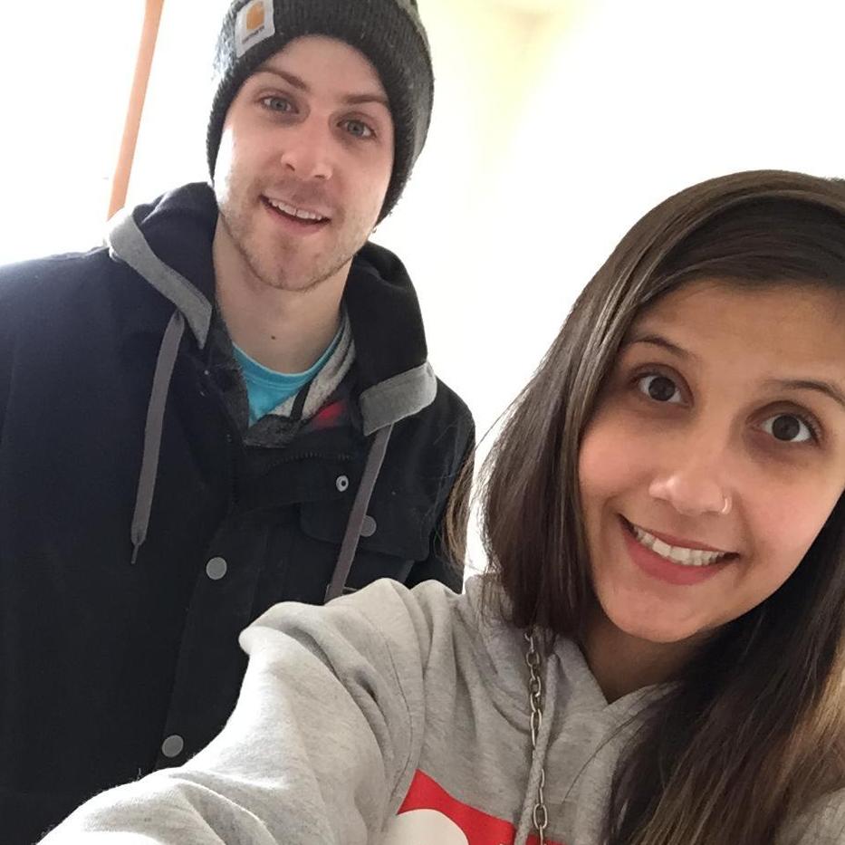 February 2015. Matt and Lily rented their first apartment together in Boulder, Colorado.