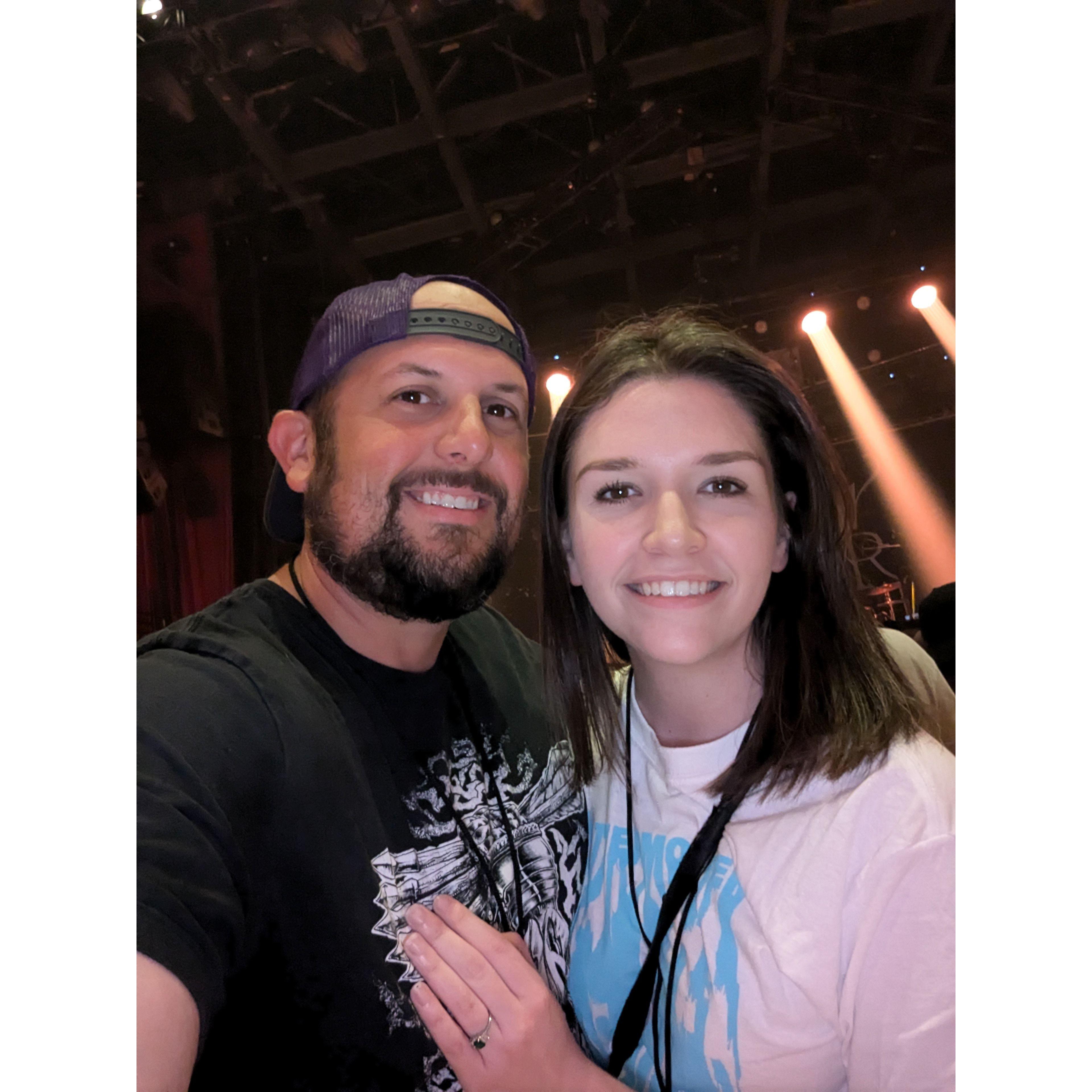 Music lovers enjoying the Mother Mother concert in Atlanta Georgia