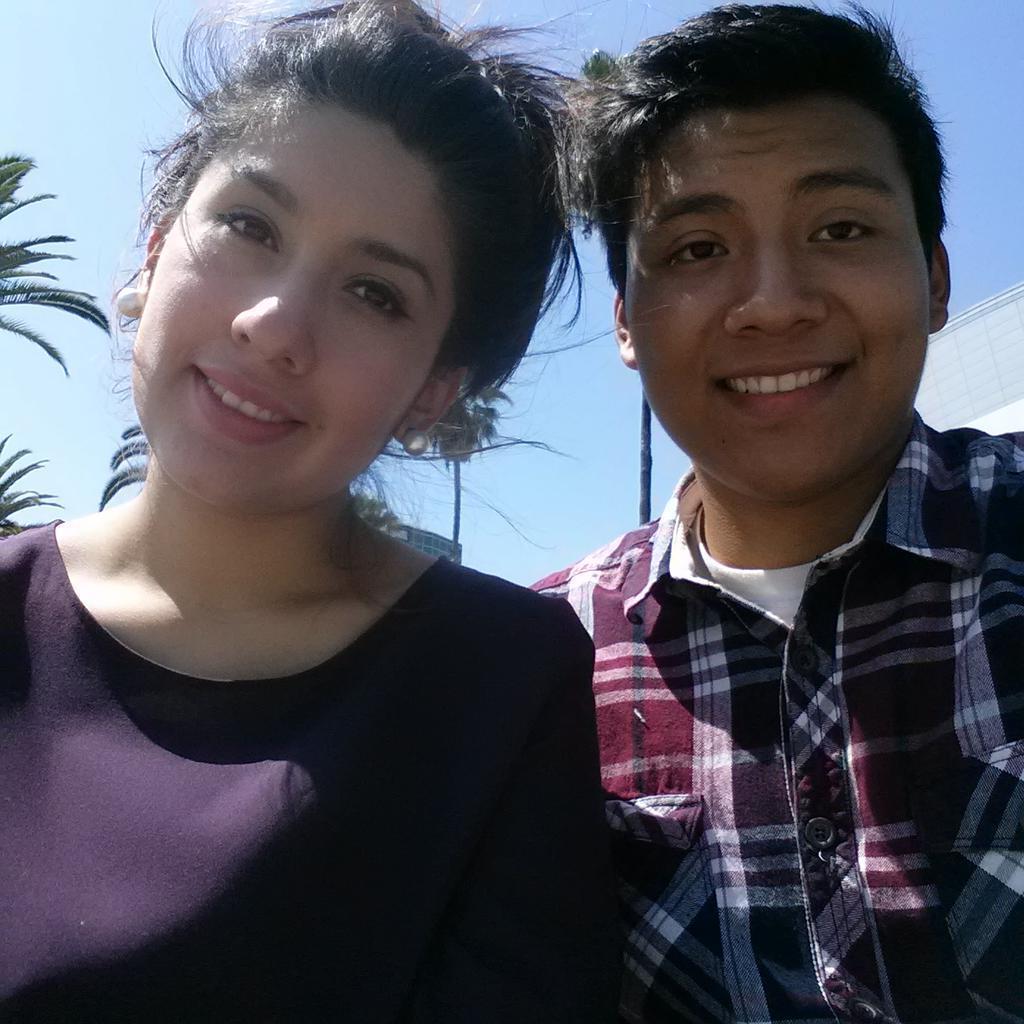 When Manuel and Ivonne went on a trip to California for a Church Conference. (Oct 2014)