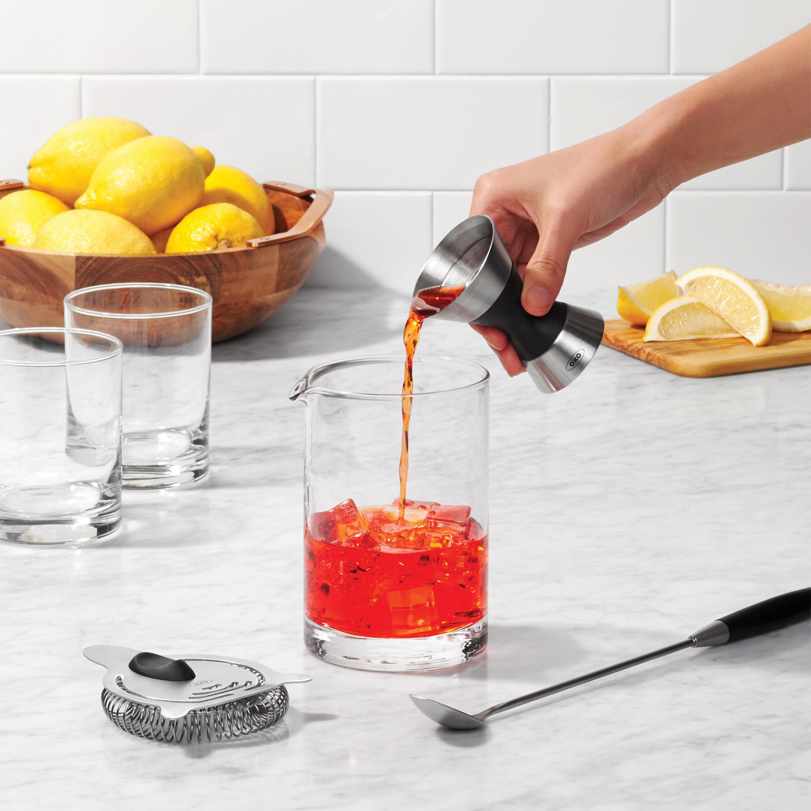  OXO Cocktail Strainer, Steel: Bar Strainers: Home & Kitchen