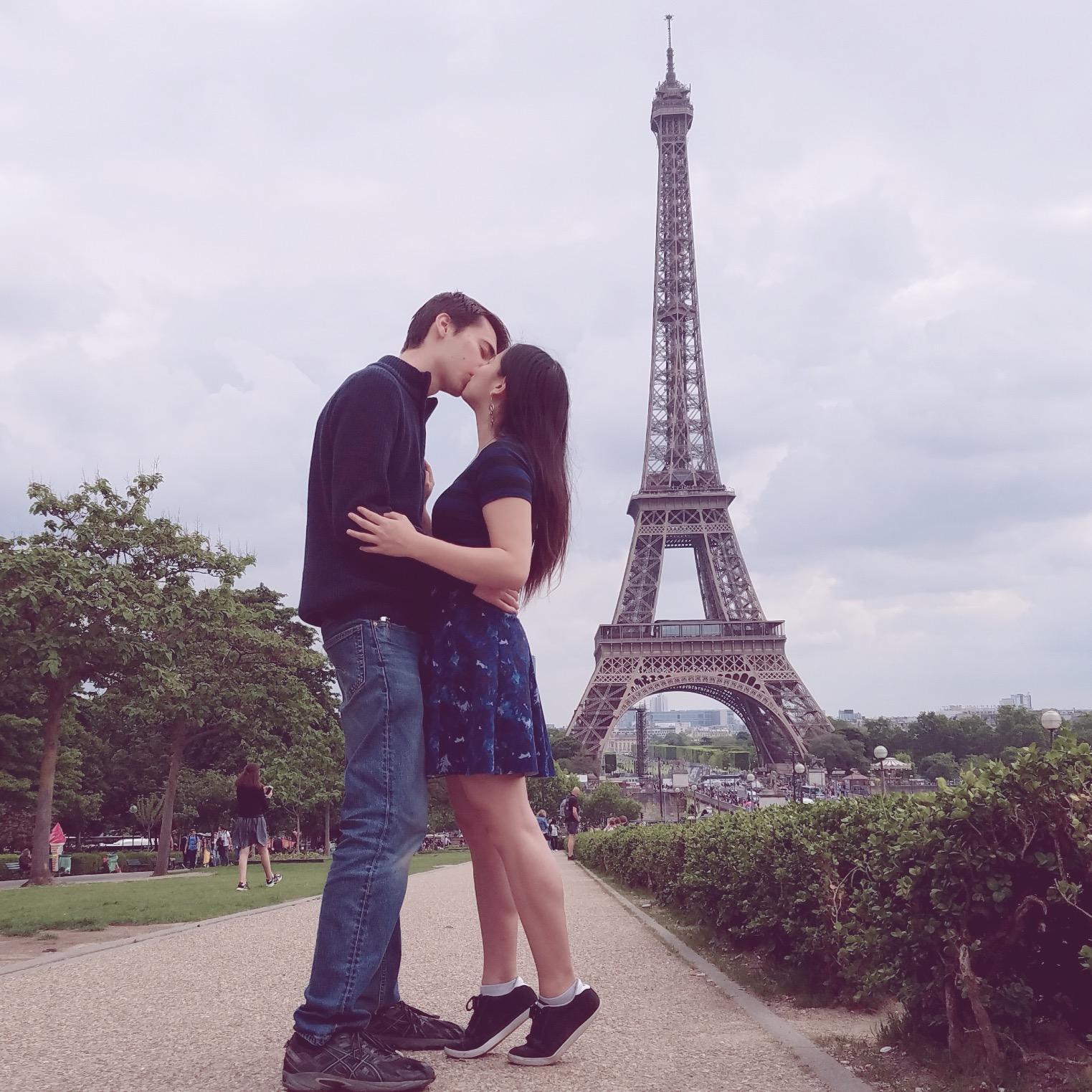 5/25/19 - A beautiful picture of us in front of a beautiful monument