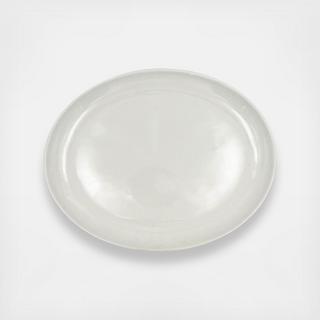 Shell Bisque Medium Oval Plate, Set of 4