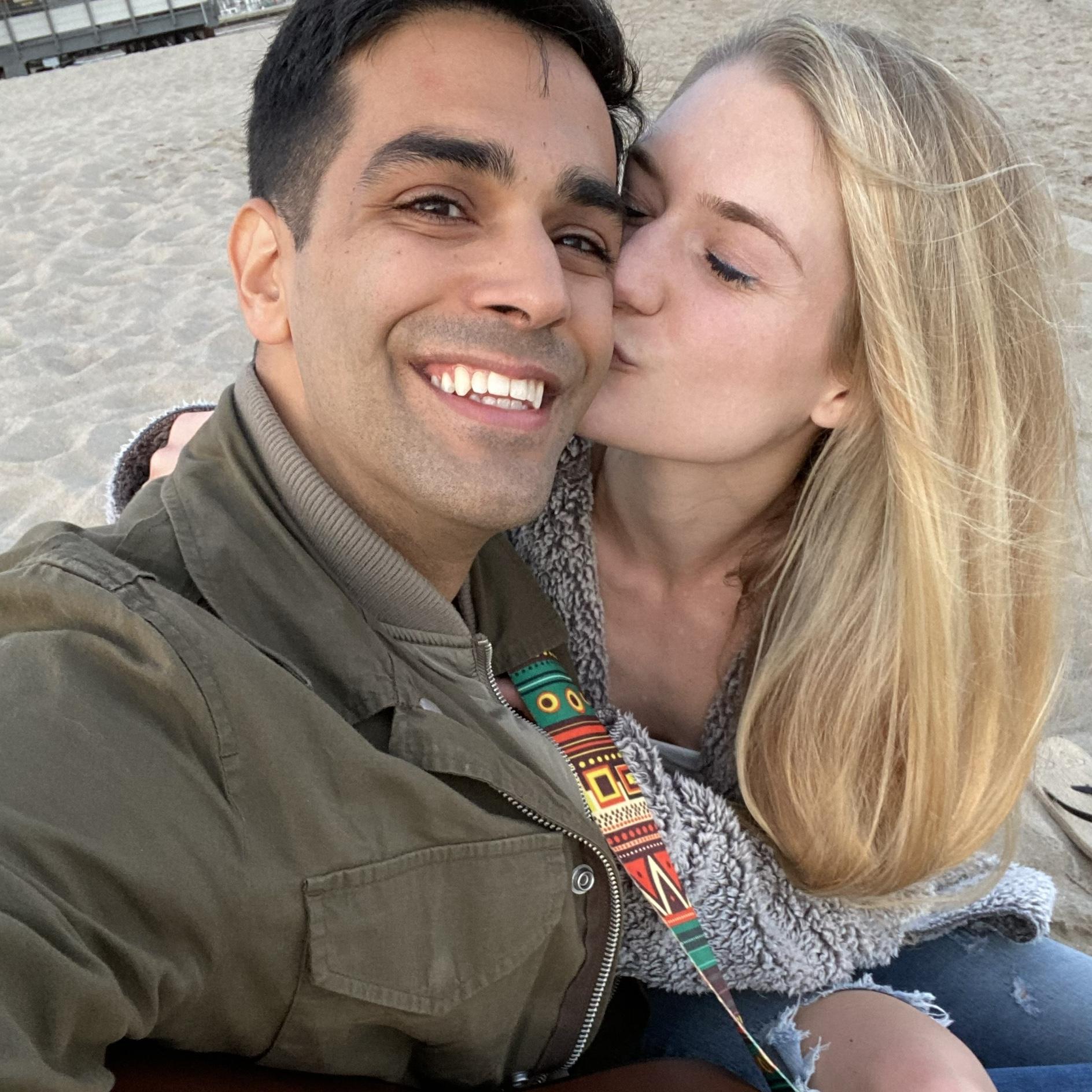 Our first trip together in Santa Barbara during the COVID pandemic