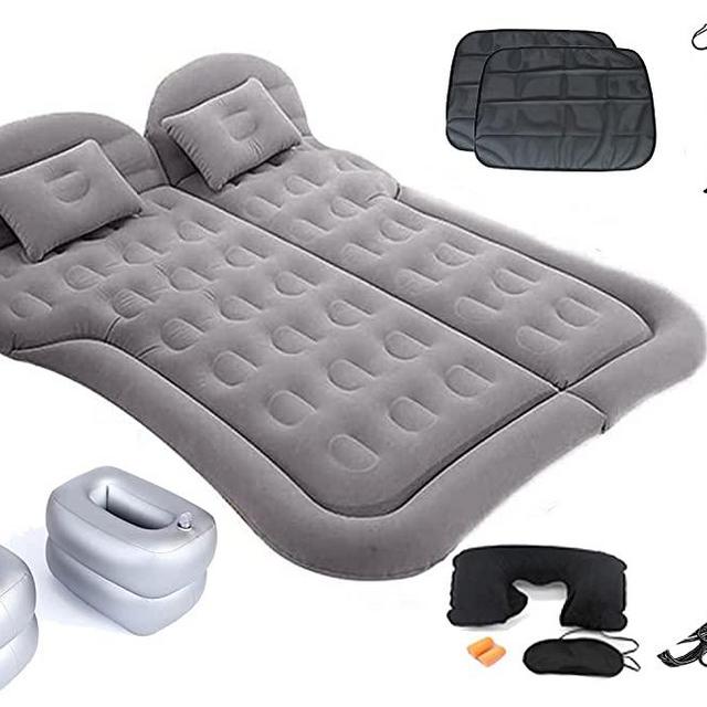 Onirii Inflatable Car Air Mattress Bed with Back Seat Pump Portable Travel,Camping,Vacation,Sleeping Blow-Up Pad fits SUV,RV,Truck,Minivan/Compact Twin Size