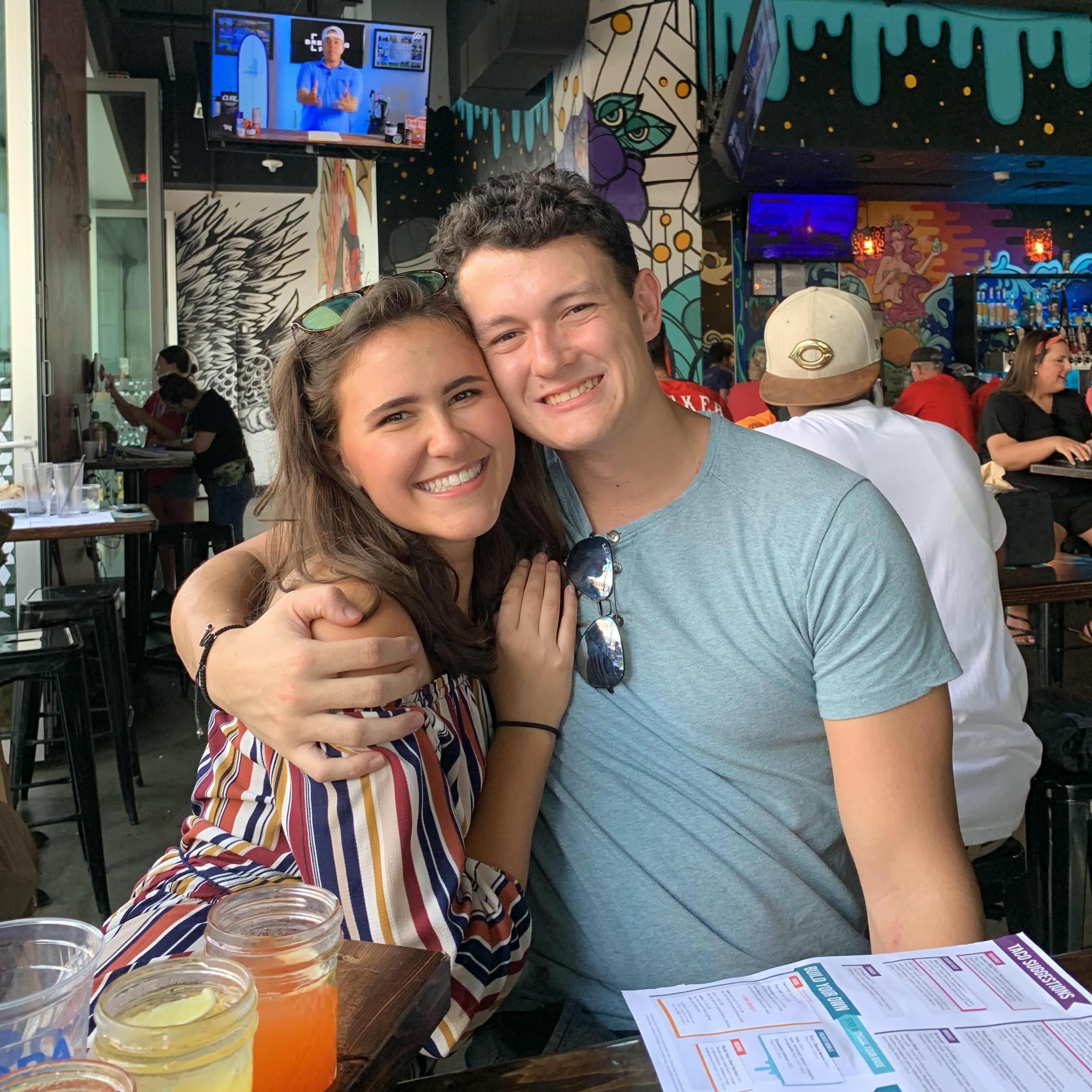 Our first concert together! Well...we missed the concert because we wanted Condado instead but the thought was there!