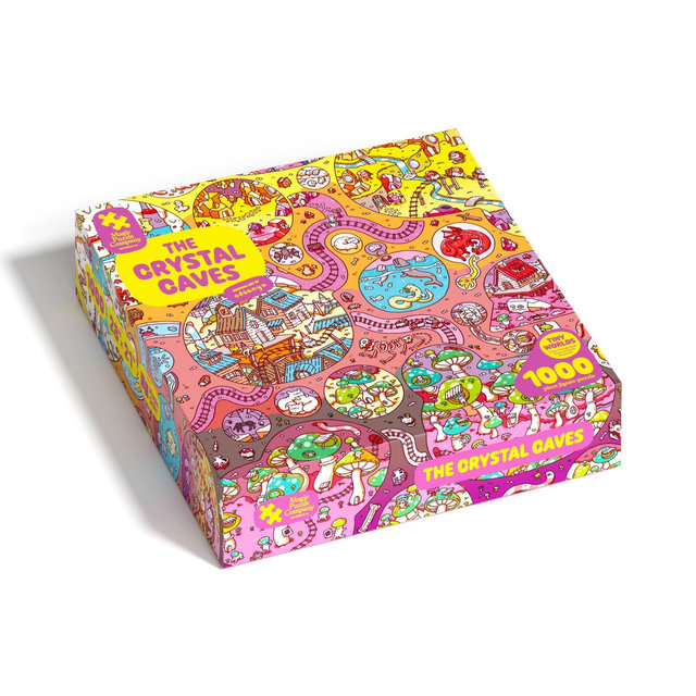 Magic Puzzle Company The Crystal Caves Jigsaw Puzzle - 1000pc