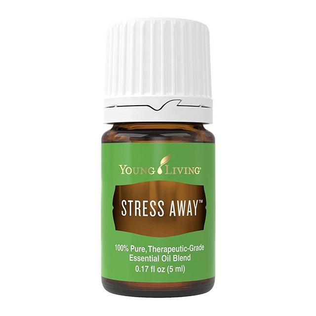 Young Living Stress Away Essential Oil Blend - with Lime, Cedarwood, Vanilla, and Lavender - 5 ml