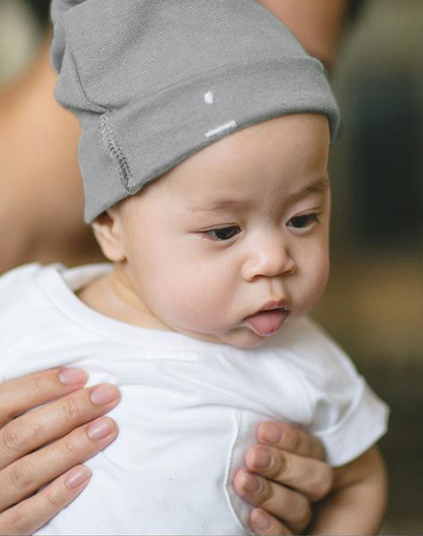 Gray Label Organic Cotton Beanie; Grey