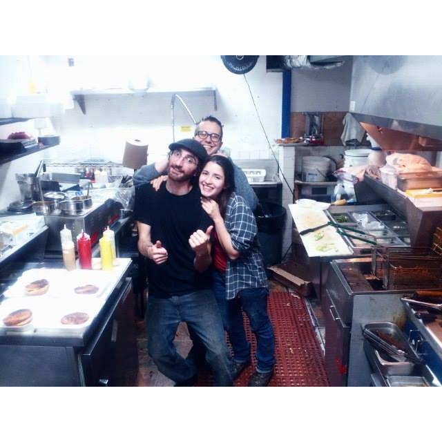 We met working the grave yard shift at "Noshi's",  our favorite college diner.