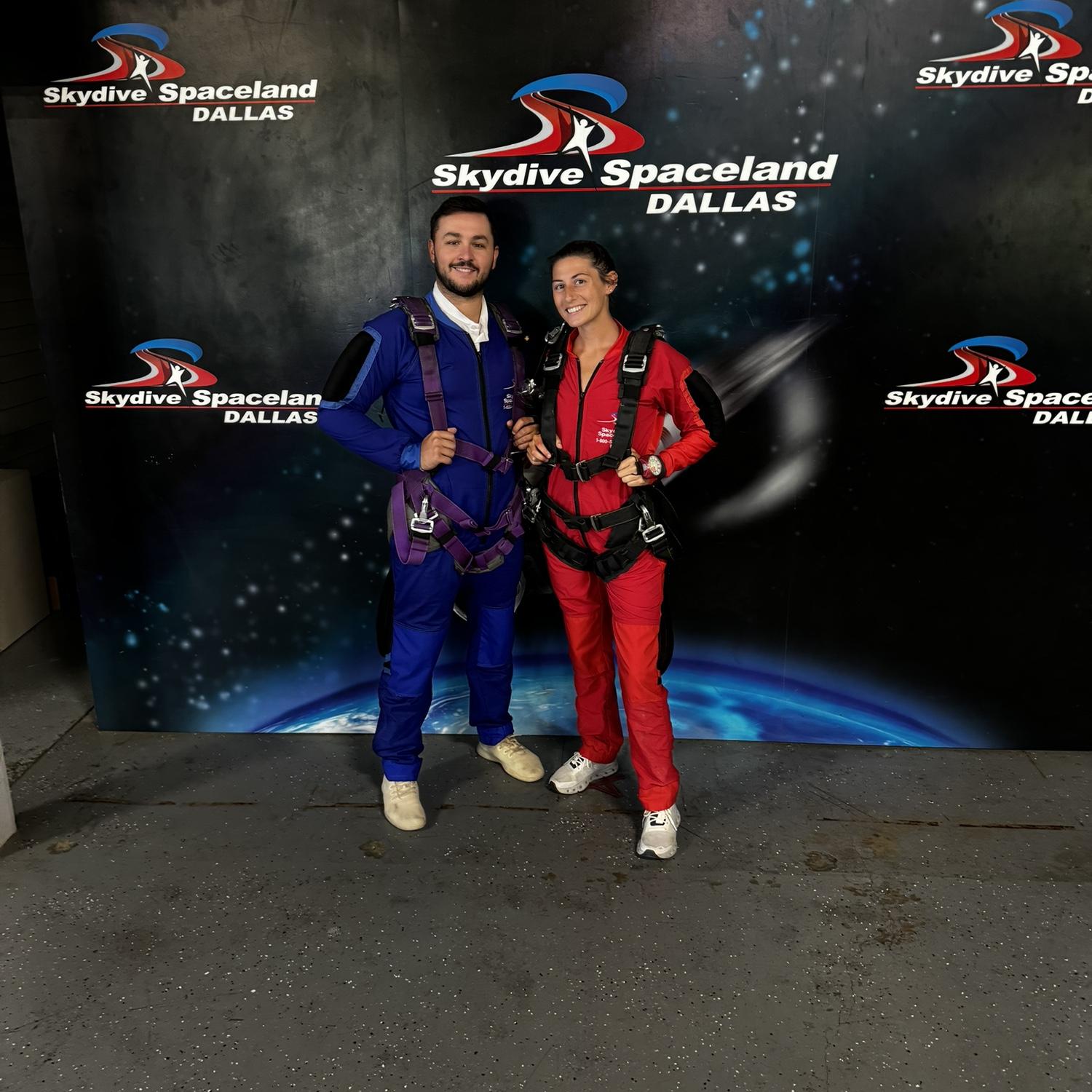 hey, jump out of a plane with me -