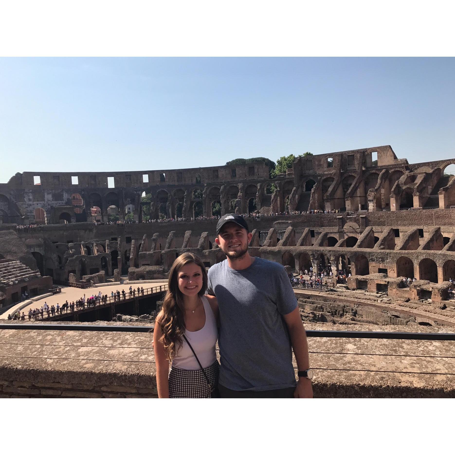 The Roman Colosseum