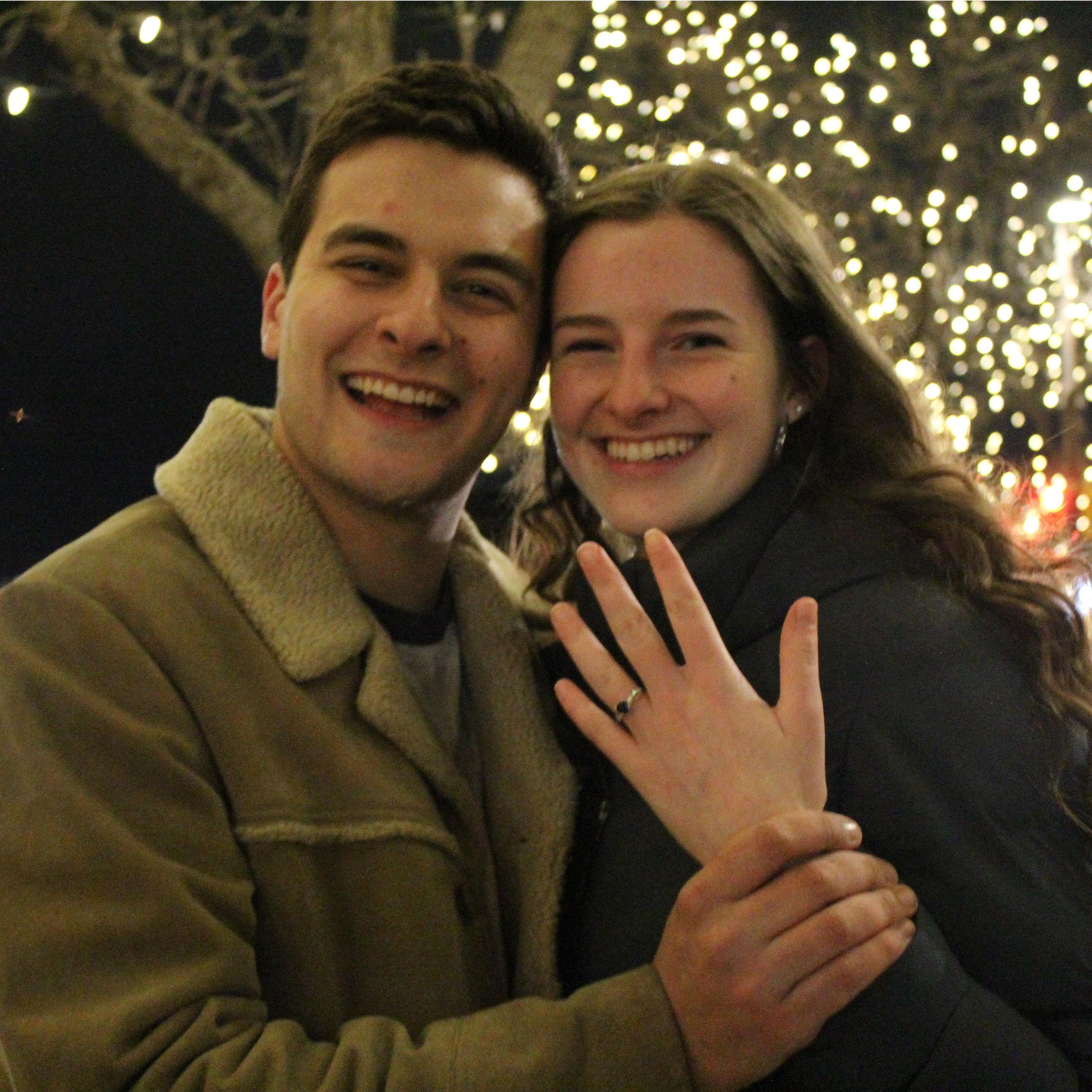 Right after the proposal!