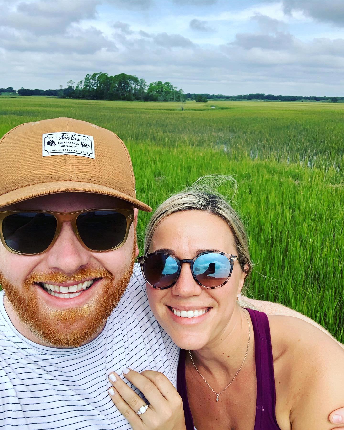 The day we got engaged!
