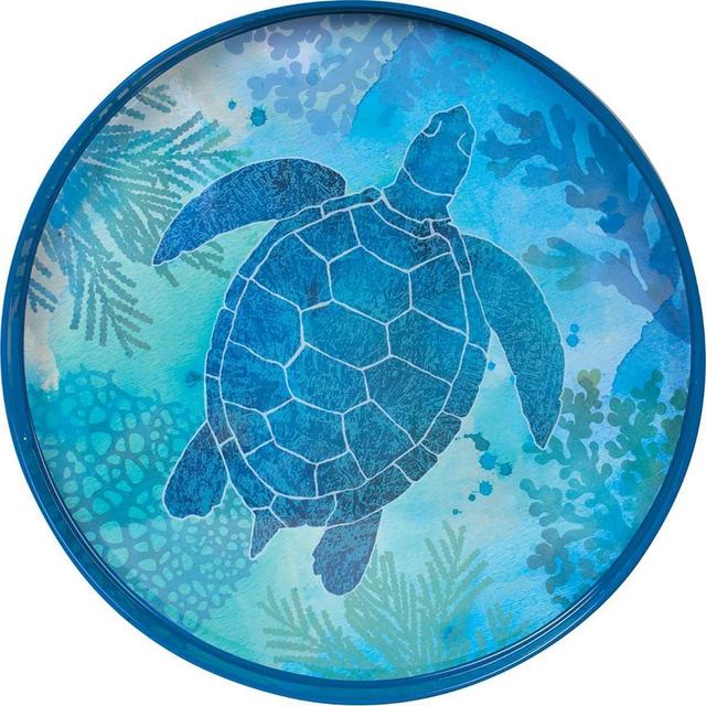 Sea Turtle Tray 18”