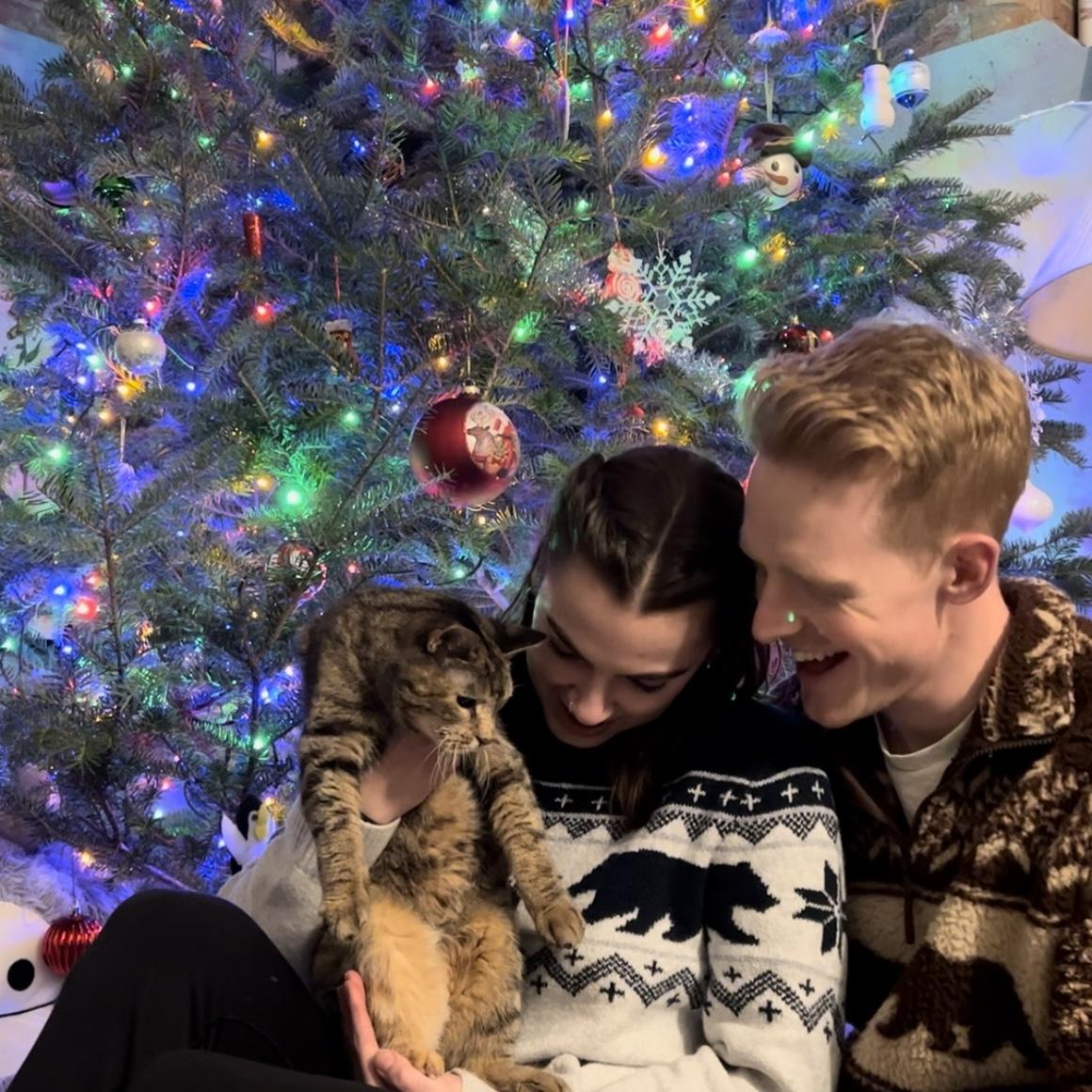 Christmas with apple <3