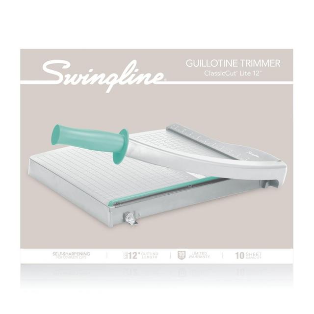 Swingline Paper Trimmer, Gray/Teal