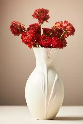 Tulip Stoneware Vase