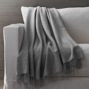 Lima Alpaca Grey Throw
