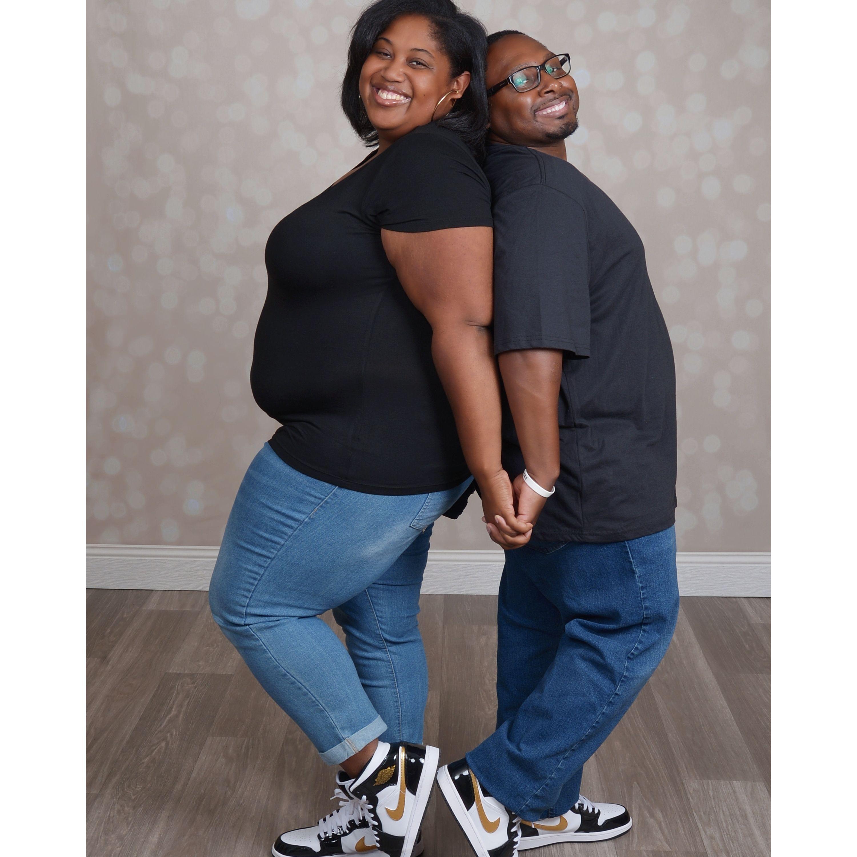 Bria surprised Terrance with a JC Penney "Funny" Photoshoot where you take a bunch of awkward and funny photos for Sweetest Day 2024. This is what we mean when we say we got your back!