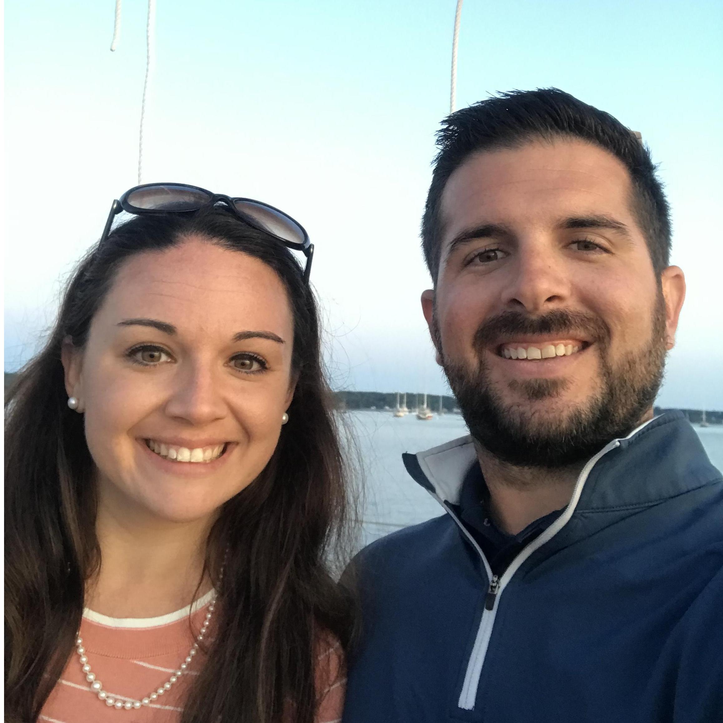 Sunset Sail in Maine