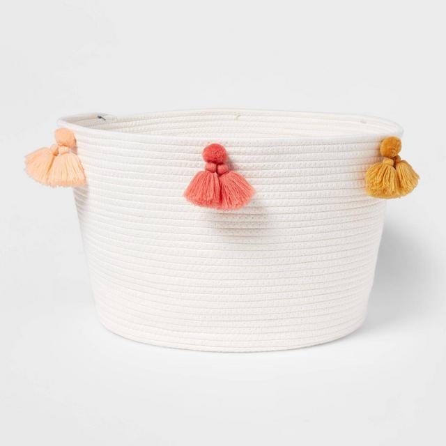 Large Coiled Rope with Tassels - Pillowfort™