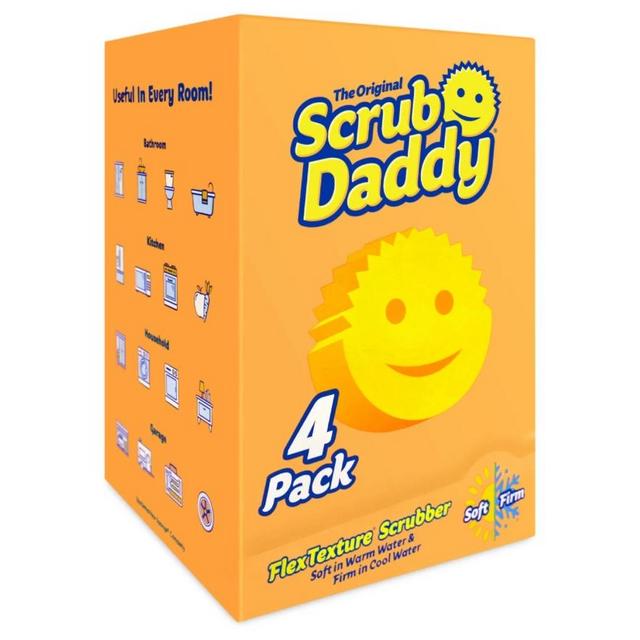 Scrub Daddy 4 Pack