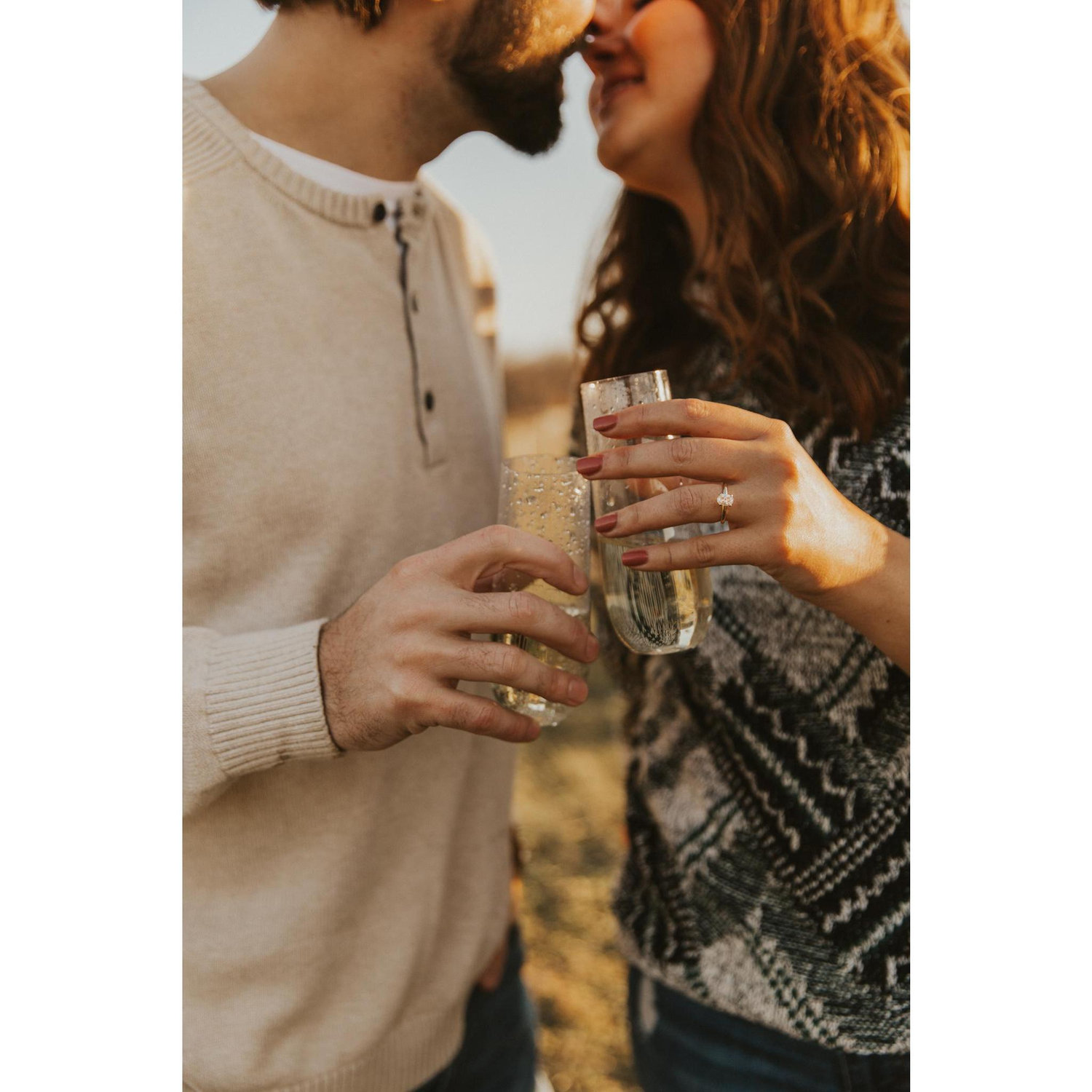 A photo from our engagment session