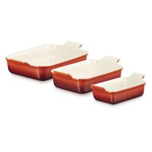 Heritage 3-Piece Rectangular Baking Dish Set