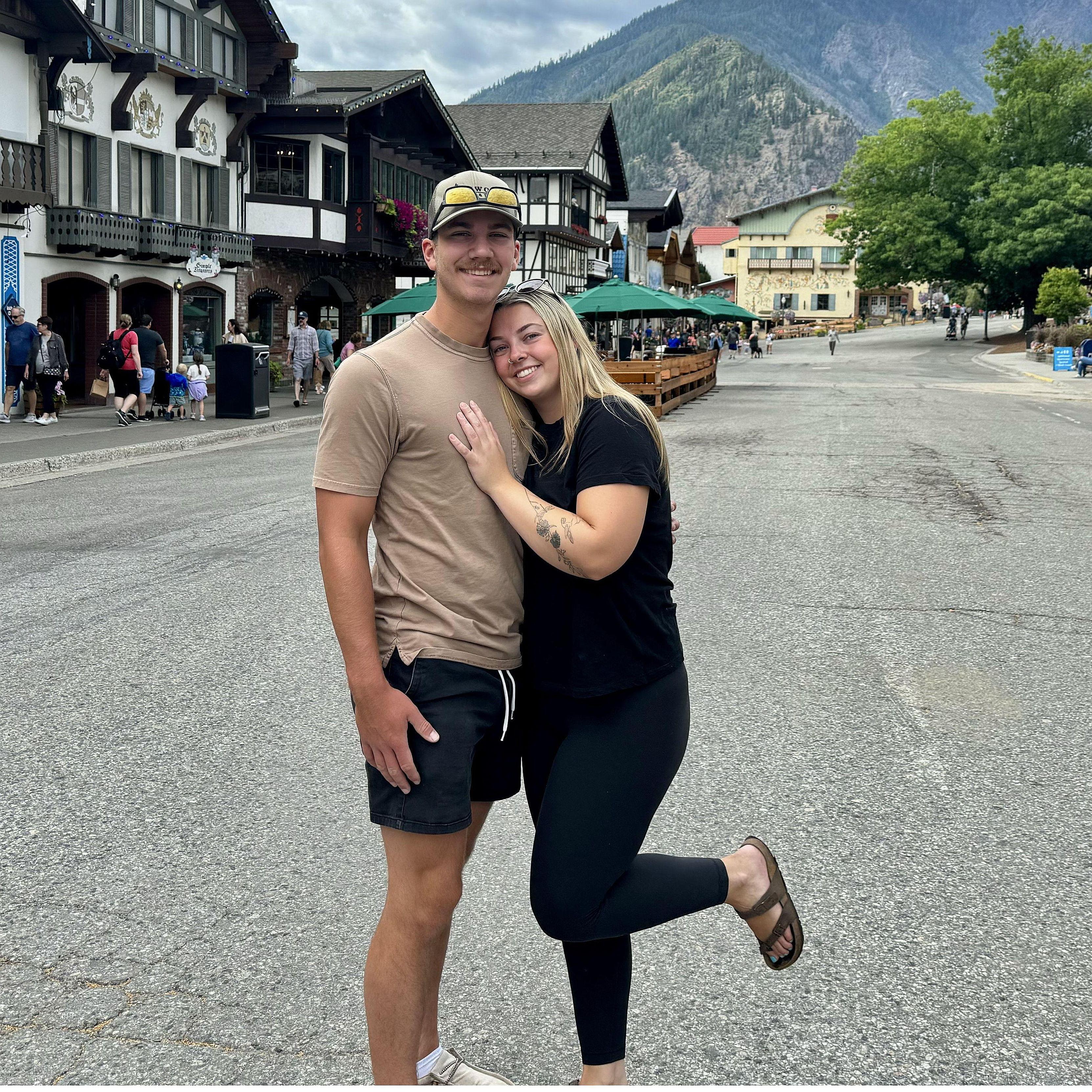 One of the many trips to Leavenworth. One of our favorite places to go!