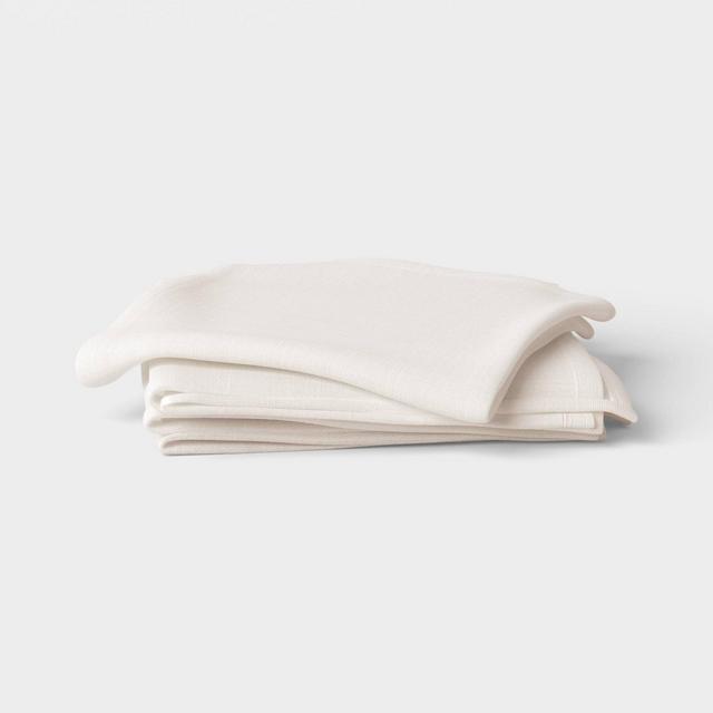 4pk Napkins Ivory - Threshold™