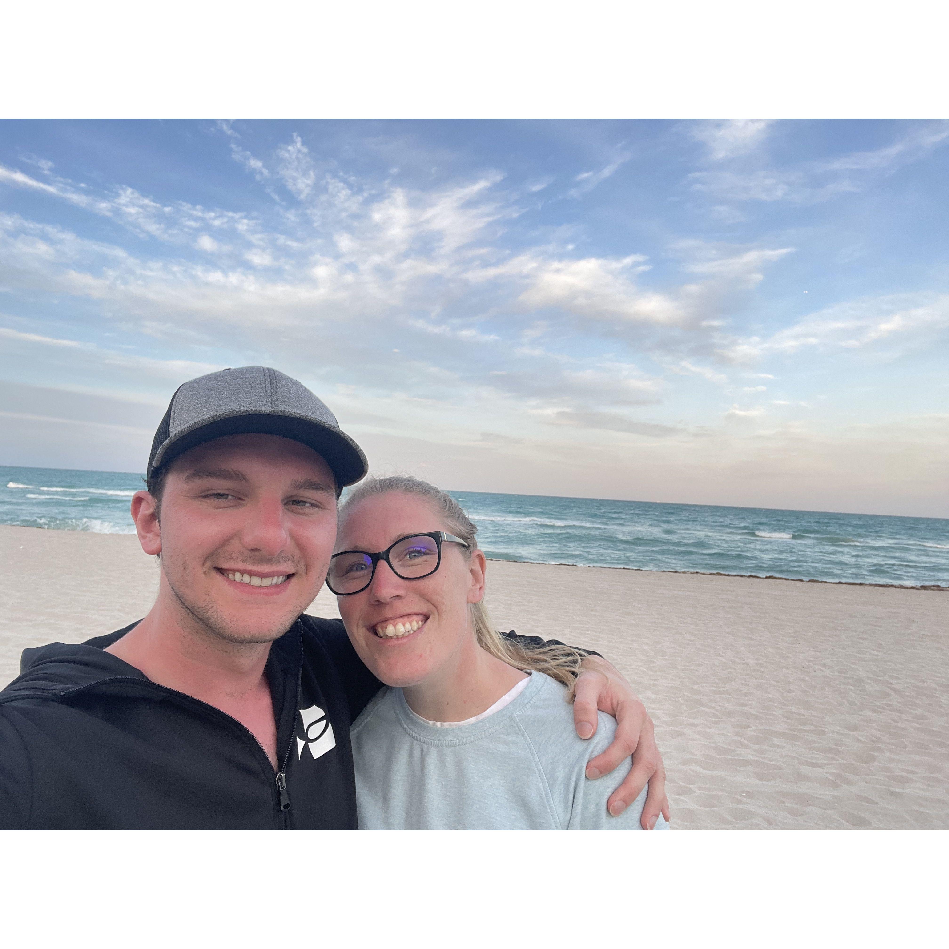 Our first vacation together to Florida!