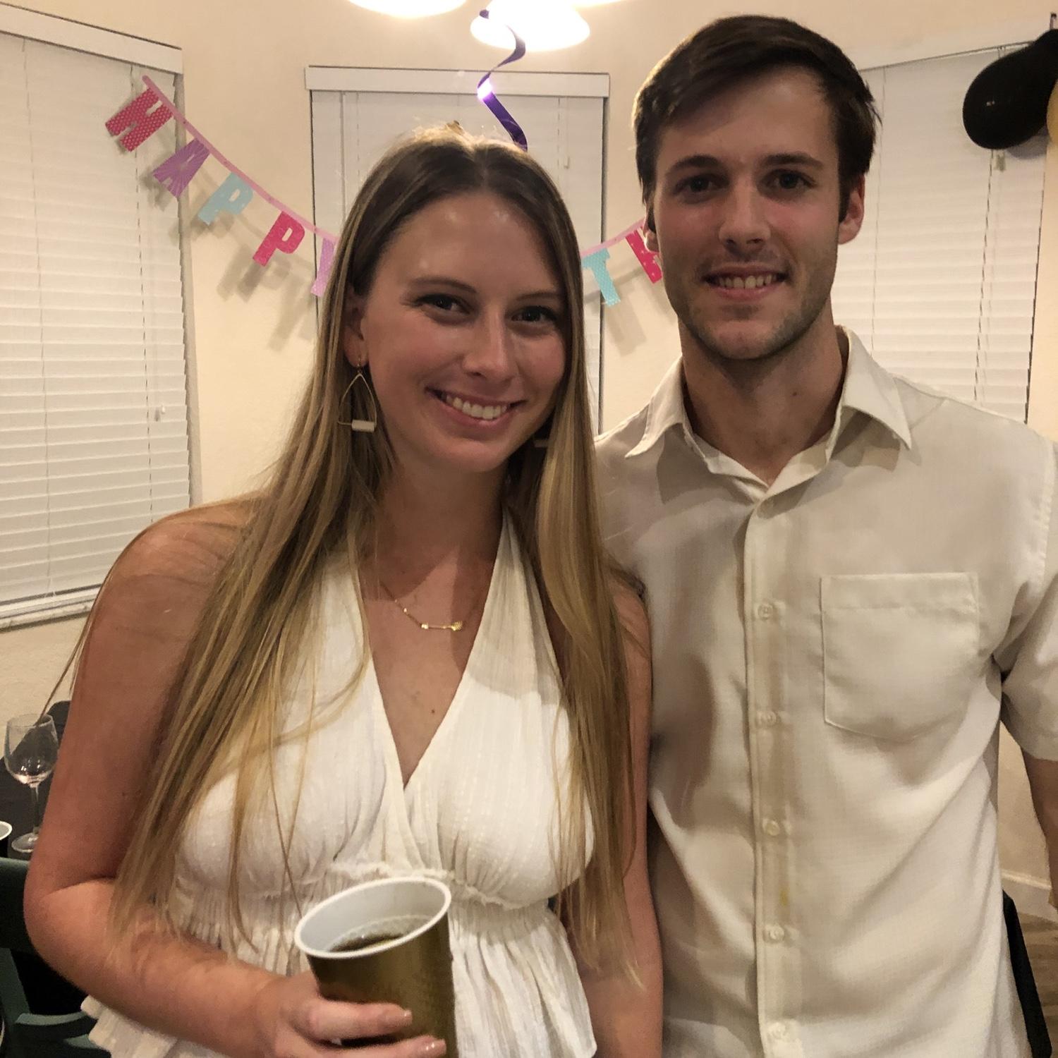 First picture together! Jan 2020