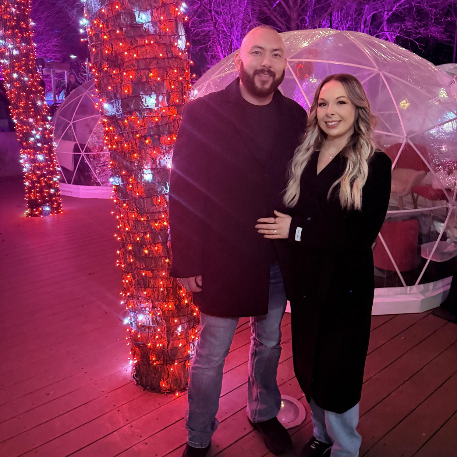 Our first Valentine’s Day as fiancé!