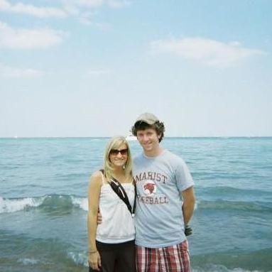 Abby visiting Brian over the summer in Chicago (July 2006)