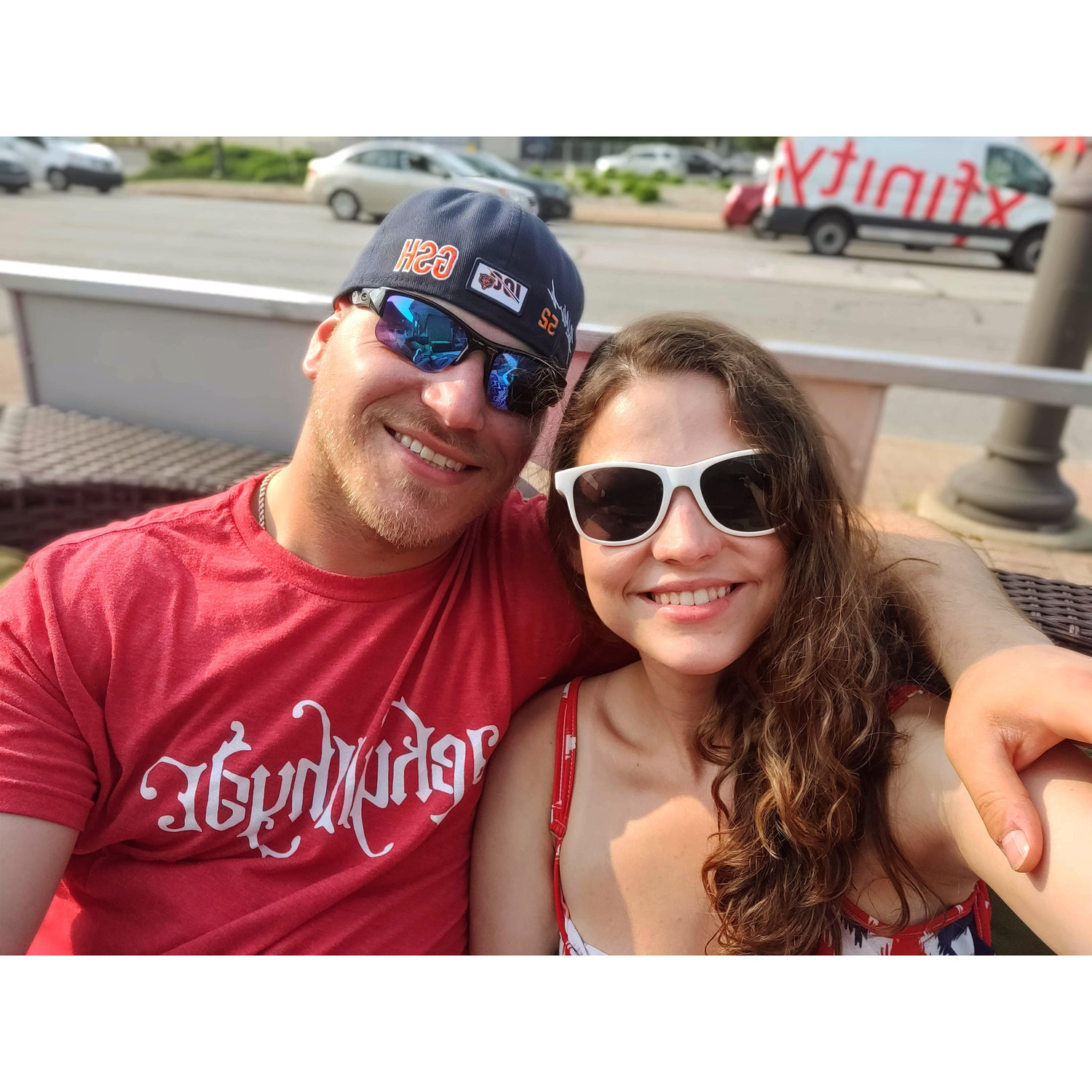 Summer vibes at one of our favorite bars.