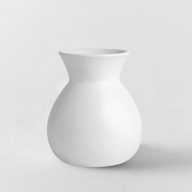 Pure White Ceramic Sack